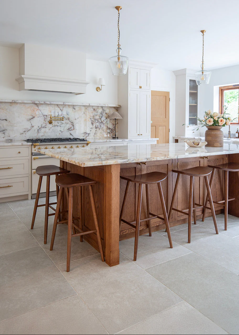 Alnwick Ivory Stone Effect Porcelain Tiles - Image 3