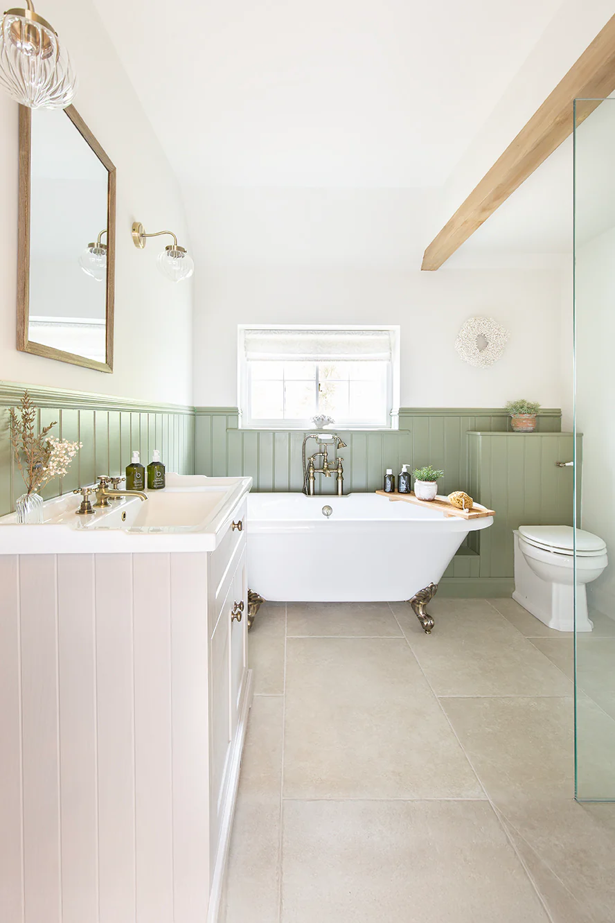 Alnwick Ivory Stone Effect Porcelain Tiles - Image 6