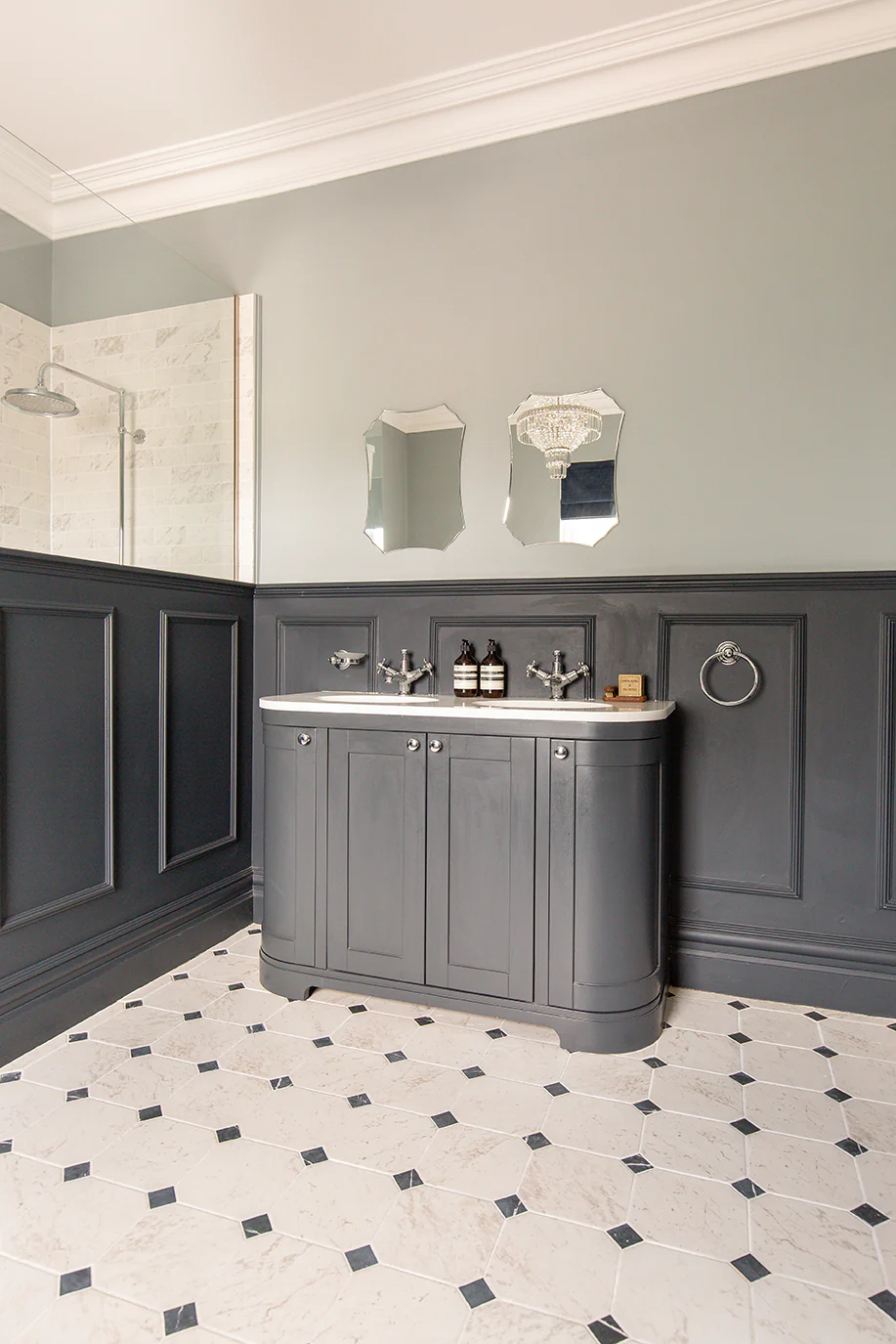 Berrittini Manoir Marble Effect Porcelain Tiles - Image 8