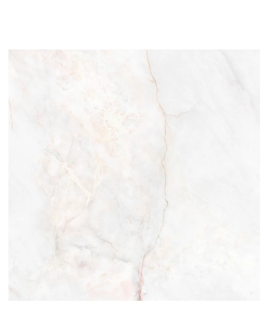 Carrara Rosa Pink Shaped Marble Effect Tiles - Image 4