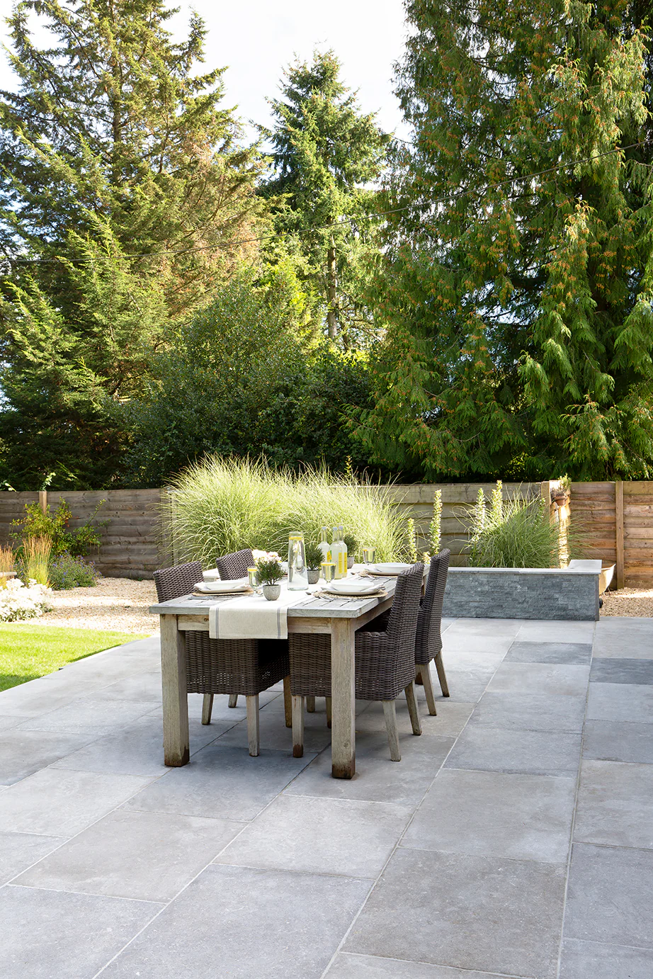 Farrow Grey Tumbled Limestone Pavers - Image 3