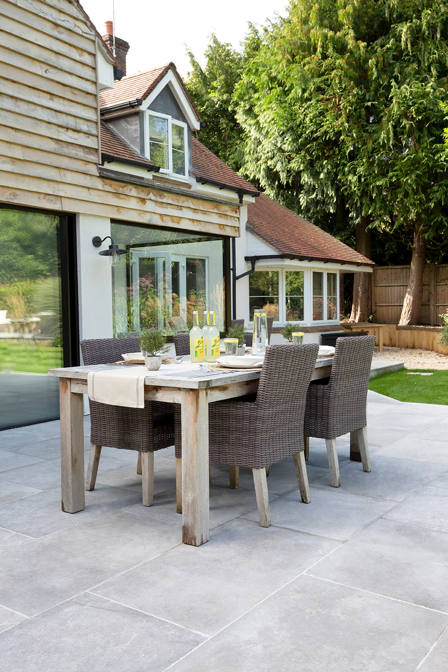 Farrow Grey Tumbled Limestone Pavers - Image 5