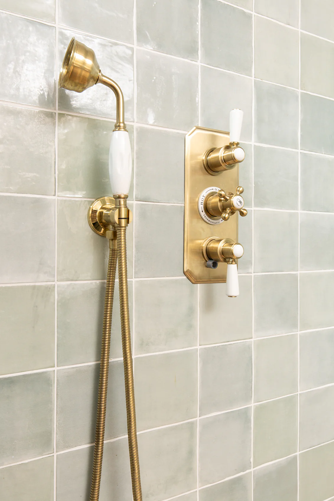 Pastello® Seagrass Gloss Square Tiles - Image 4