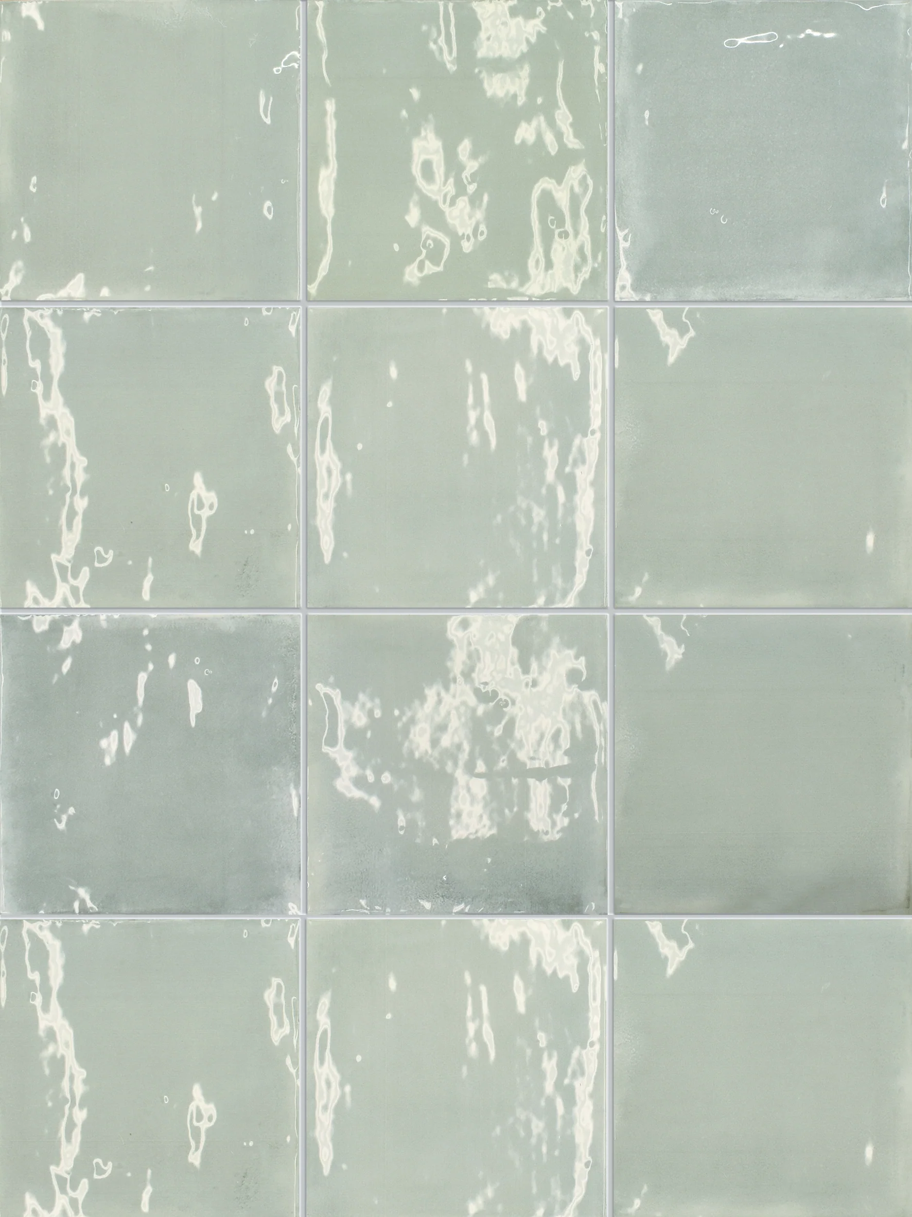 Pastello® Seagrass Gloss Square Tiles - Image 9