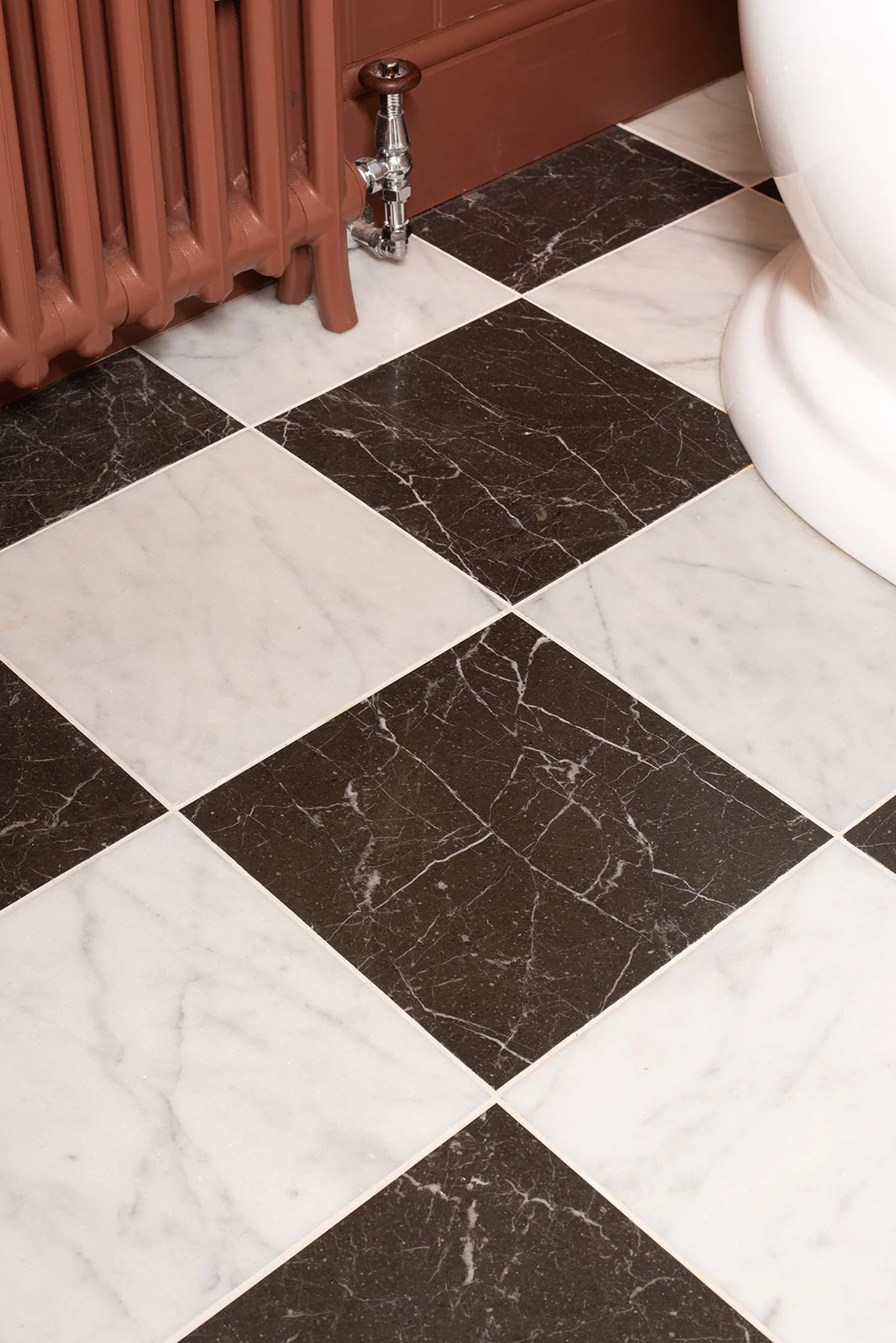Riviera Black Honed Marble Tiles - Image 10