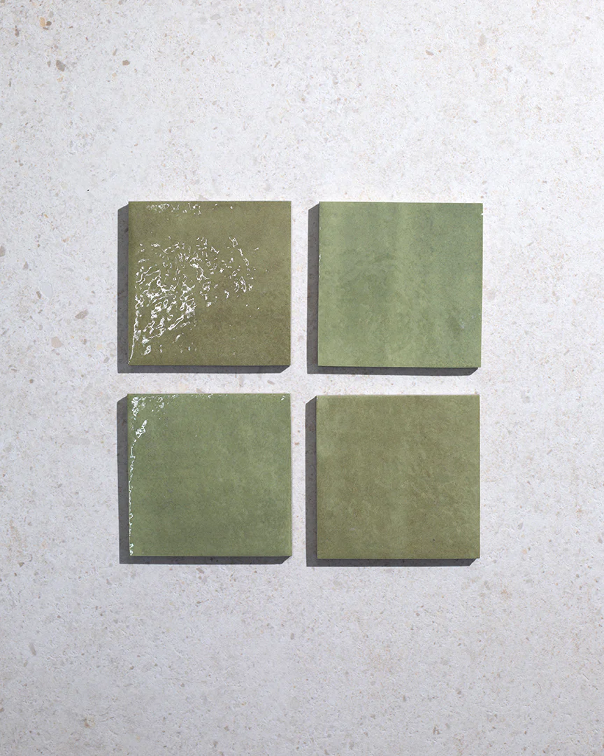 Tangier Sage Green Gloss Decorative Tiles - Image 3